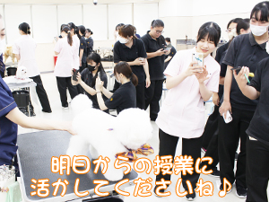 ２年生に向けて！先生の試技会♪②